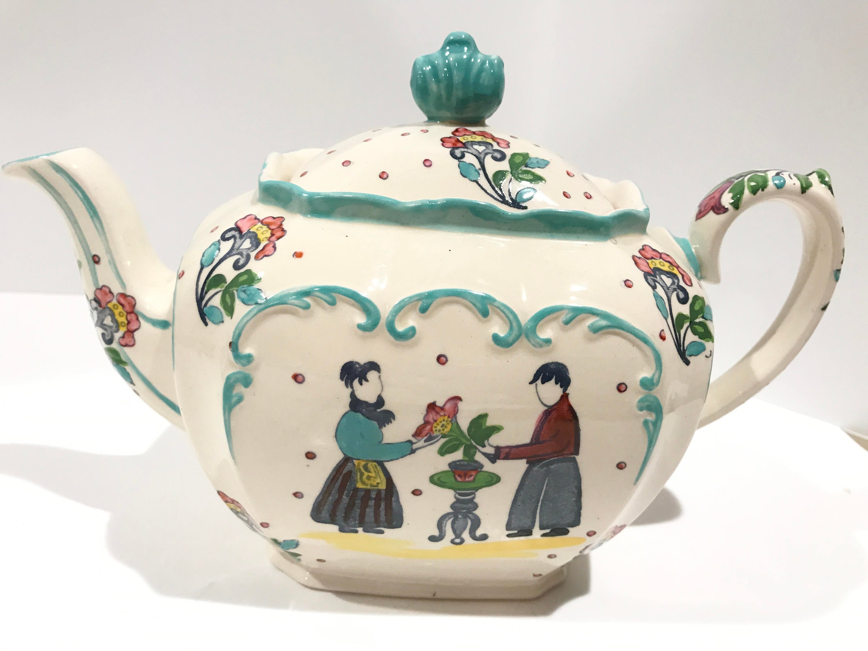 Cube Sadler Teapot 6 cup Sadler Cube Teapot Artist Signed Etsy