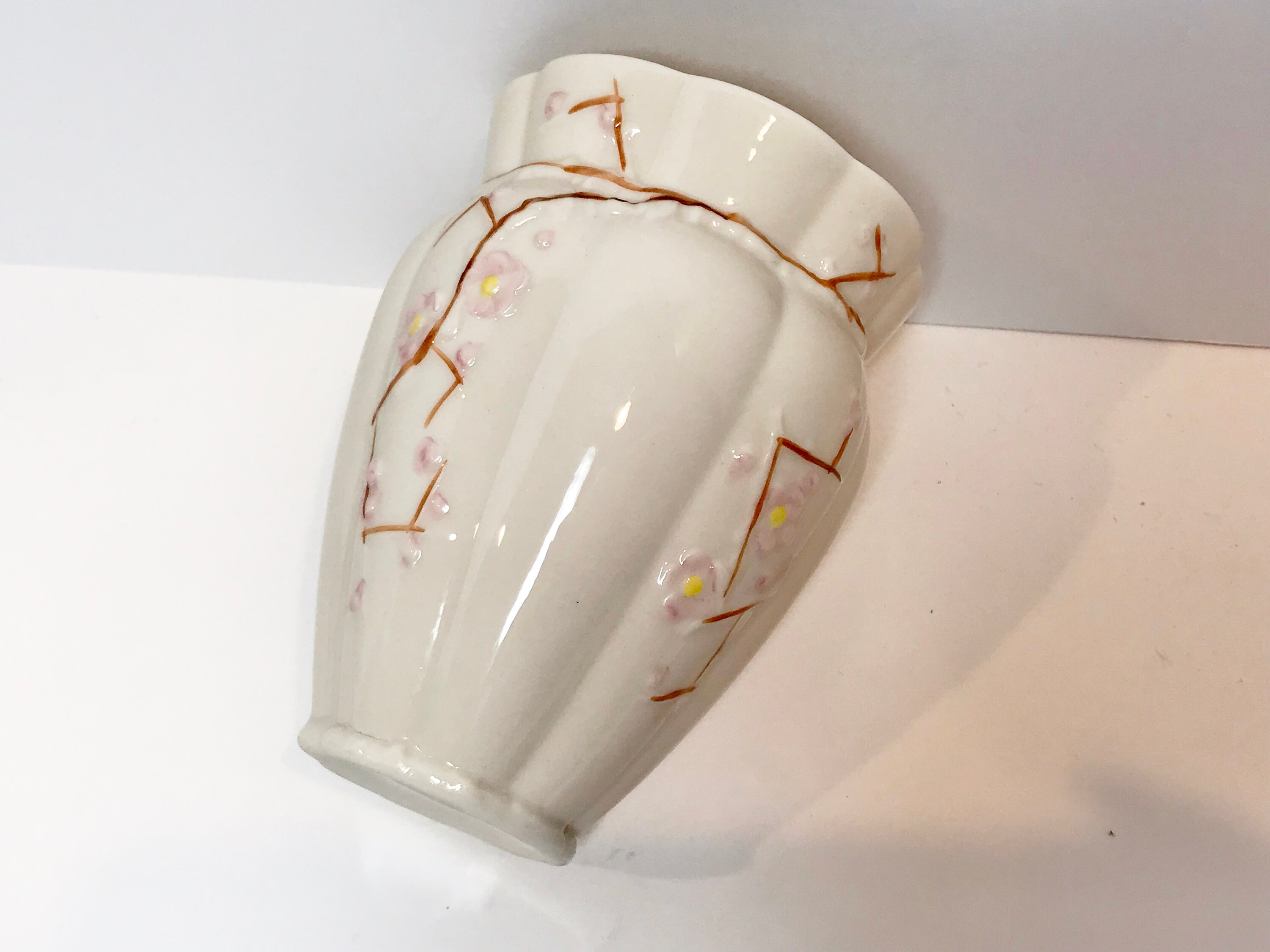 Reserve for Sr, Belleek Thorn Vase Small, Belleek Vase, Irish Vase