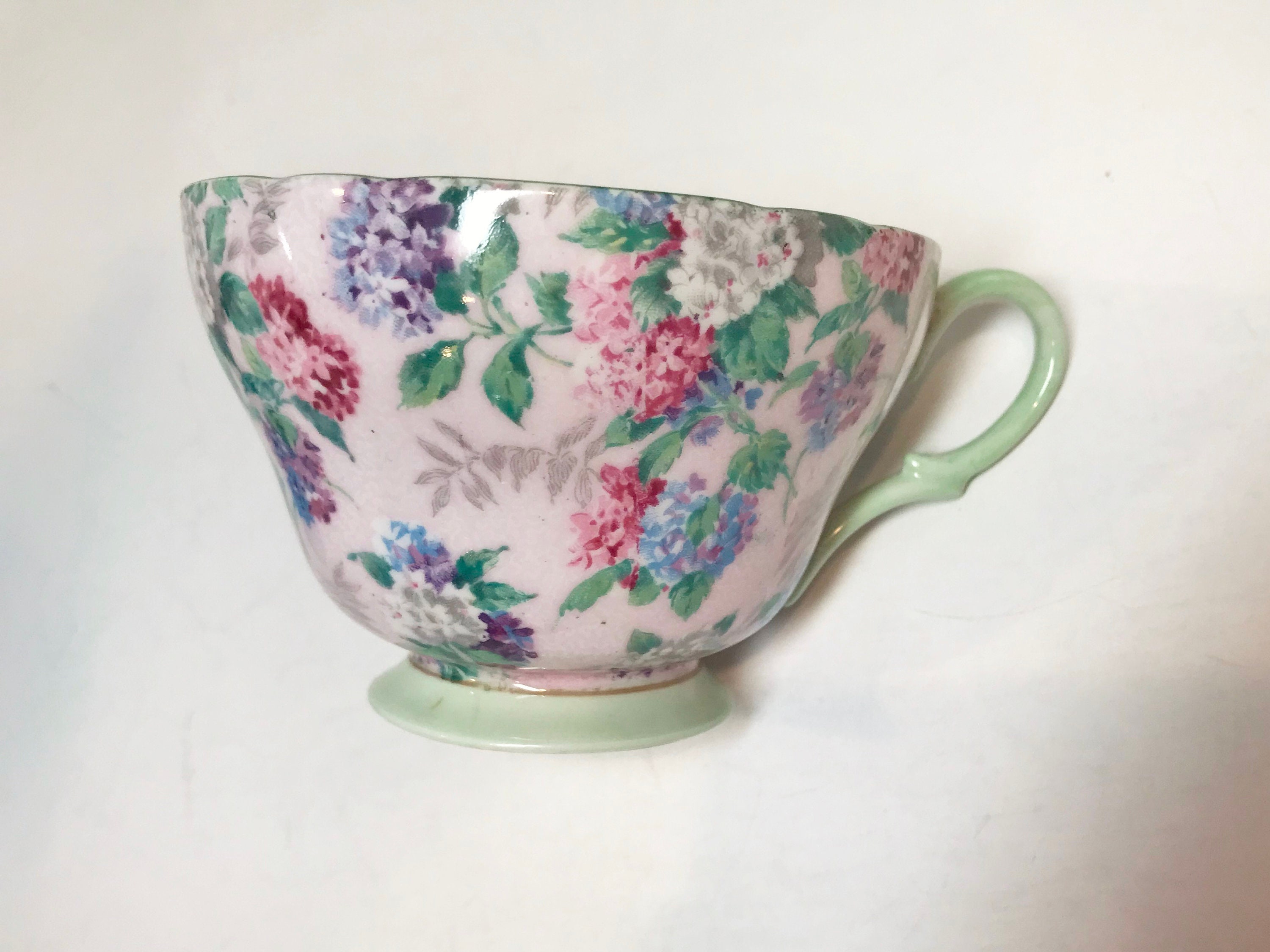 Shelley Summer Glory Pattern, Shelley China, Shelley Tea Cup Only