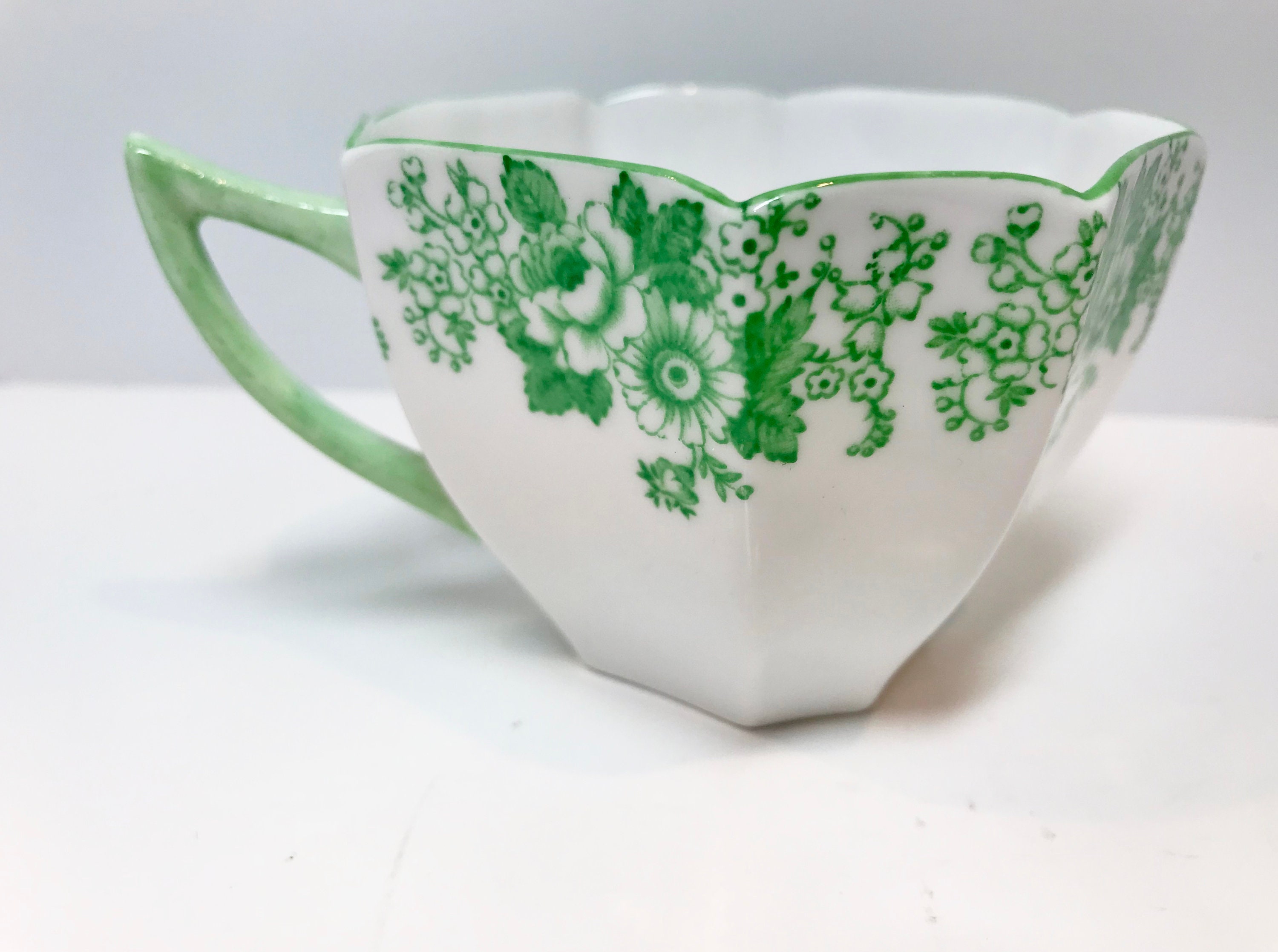 Shelley Tea Cup Only, Shelley Queen Anne Pattern, Shelley China