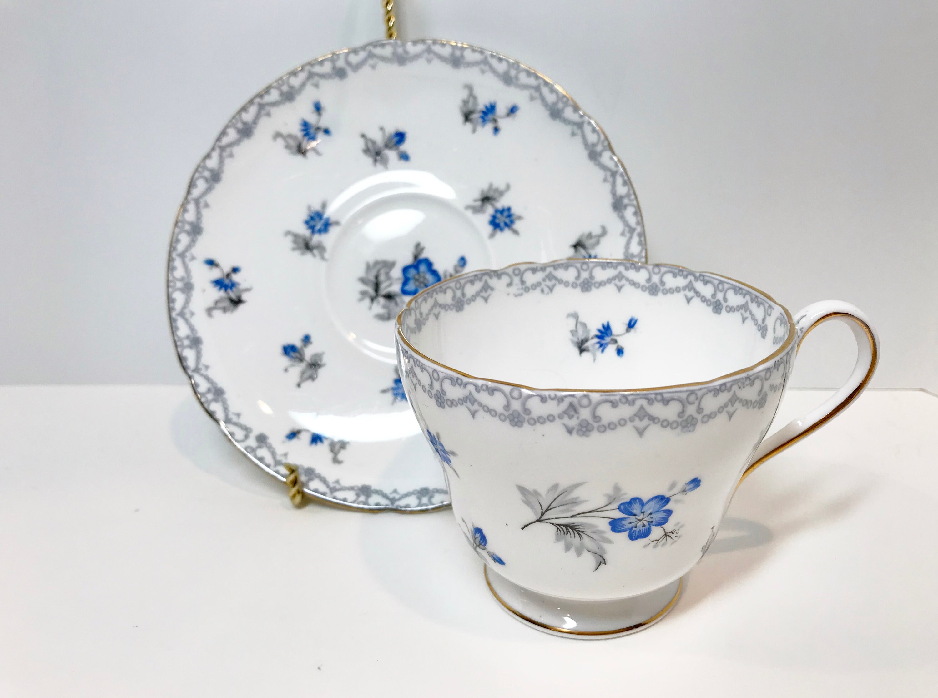 Charm by Shelley Tea Cup, Shelley Bone China, Antique Tea Cups Vintages