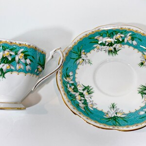 Marilyn Teacup , Princess Anne Fine Bone China , Vintage Teacup , English Bone China Tea Cup , Floral Tea Cup , Housewarming Gift for Her image 4