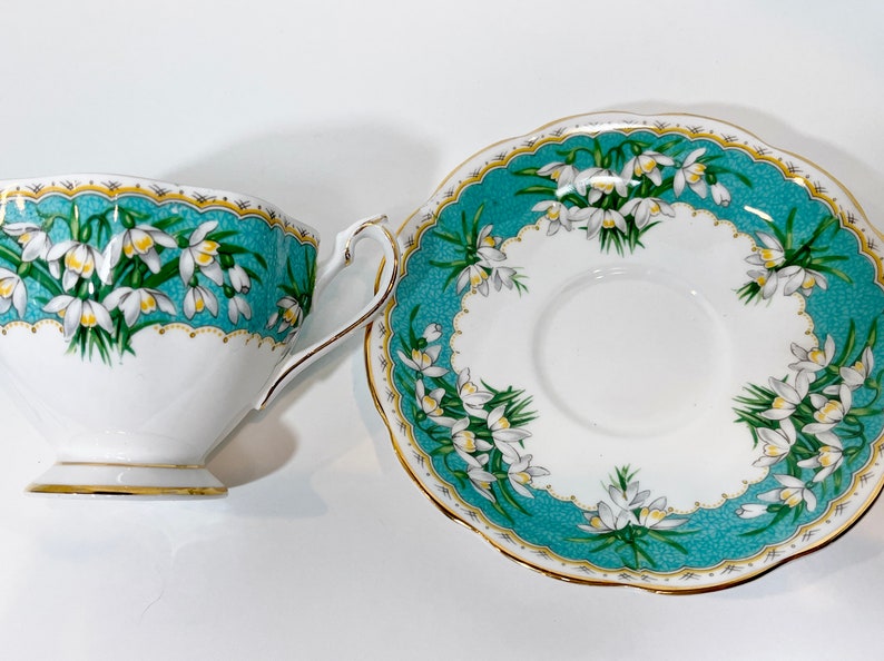 Marilyn Teacup , Princess Anne Fine Bone China , Vintage Teacup , English Bone China Tea Cup , Floral Tea Cup , Housewarming Gift for Her image 4