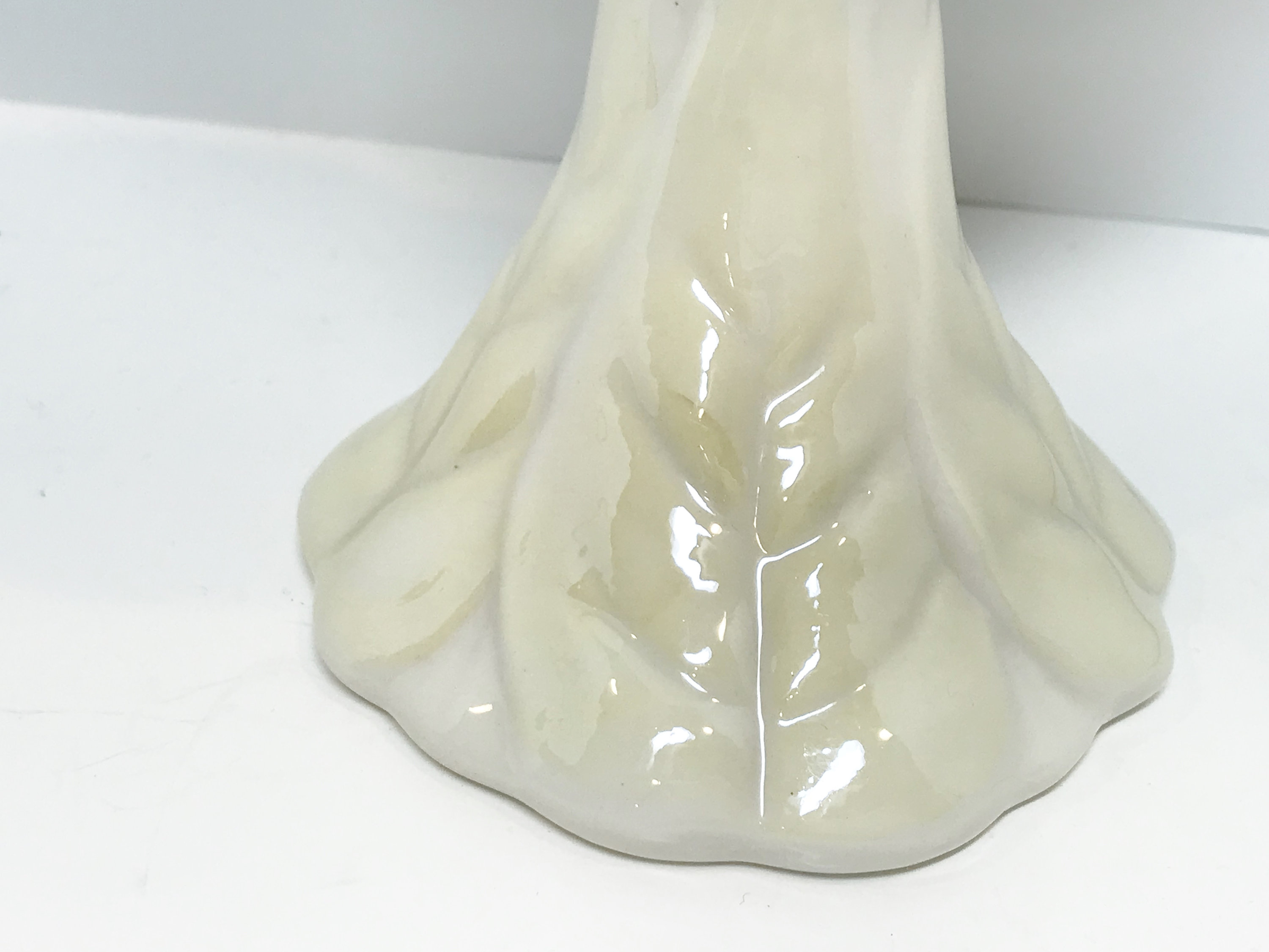 Reserved for SR, Belleek Sunflower Vase, Irish Vase, Belleek China