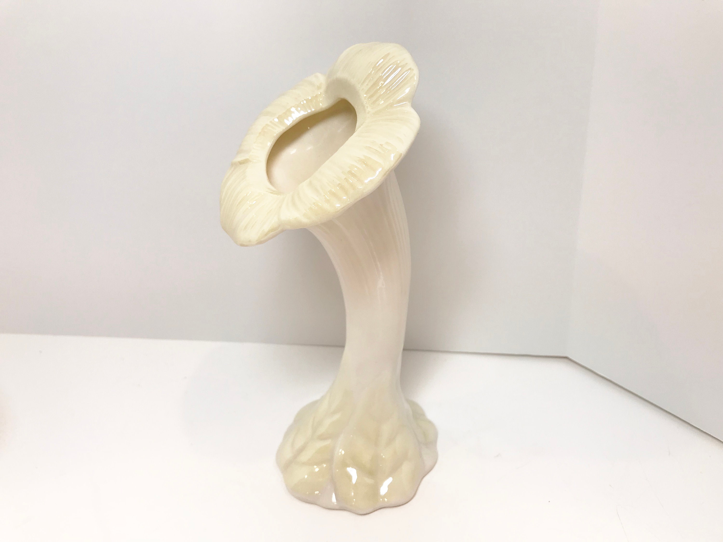 Reserved for SR, Belleek Sunflower Vase, Irish Vase, Belleek China