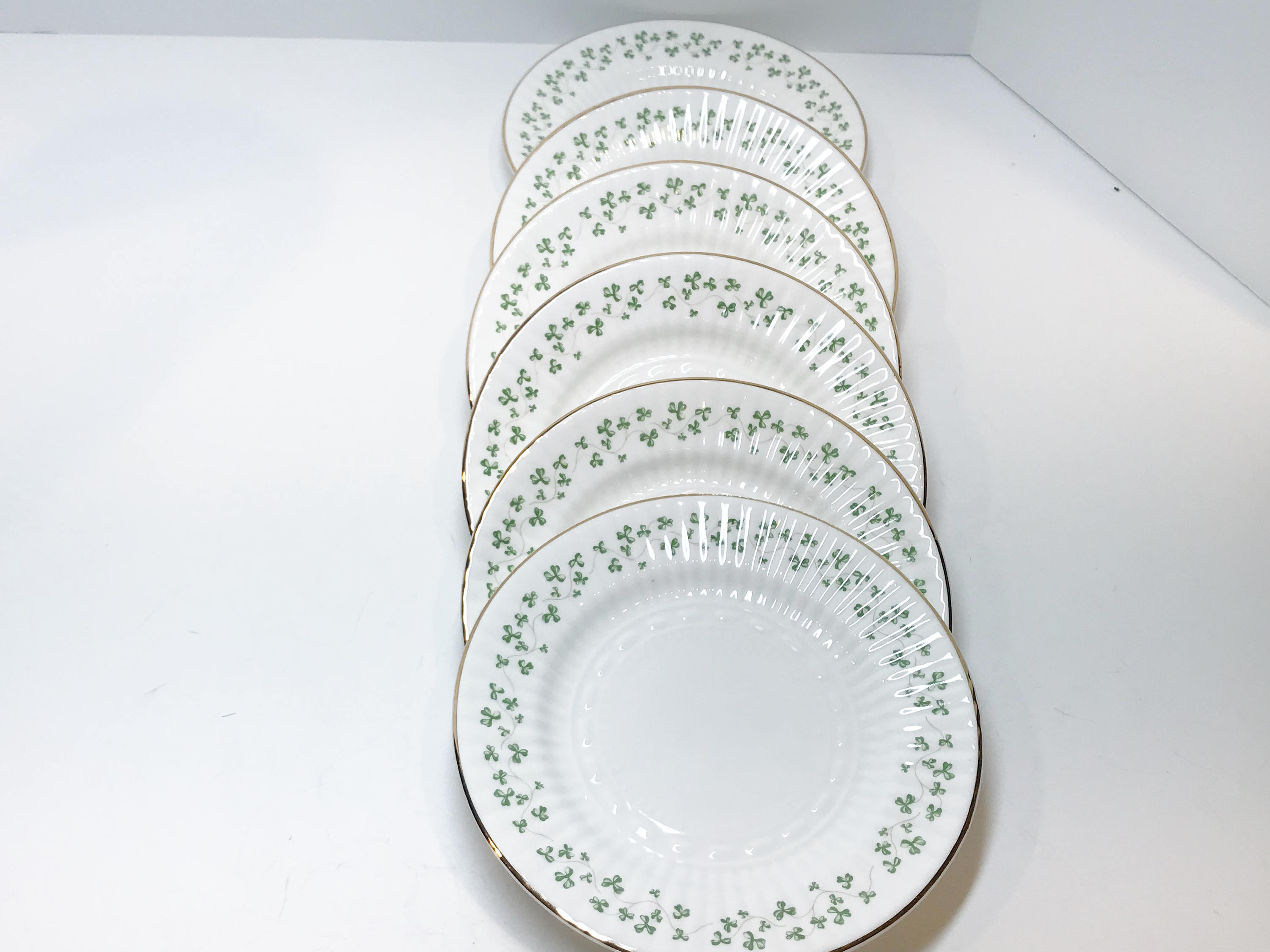 Reserved for SR, Royal Tara, Set of 6 Plates, Irish Plates, Ireland