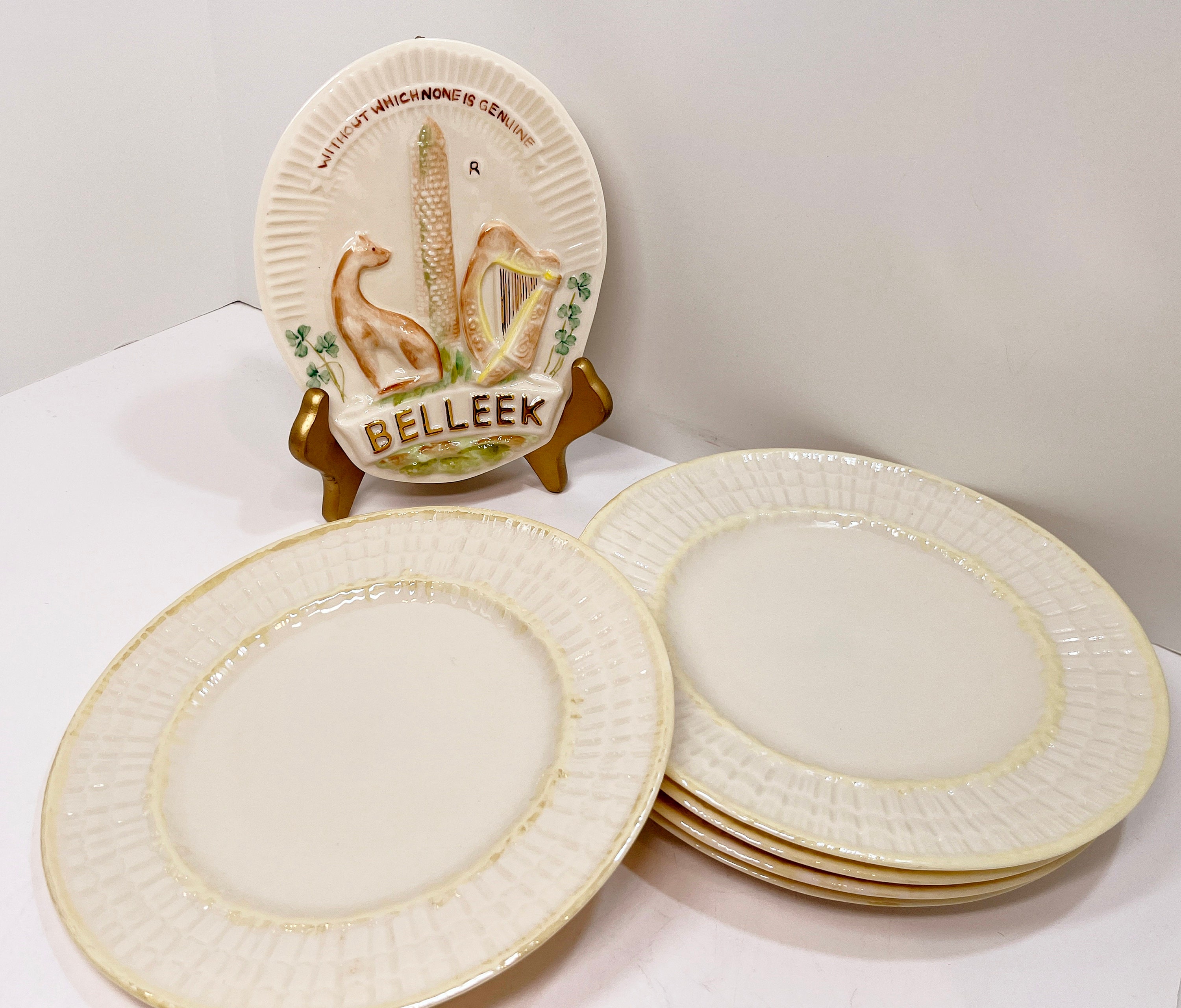 Belleek Plates - Etsy Belleek Plates - Etsy