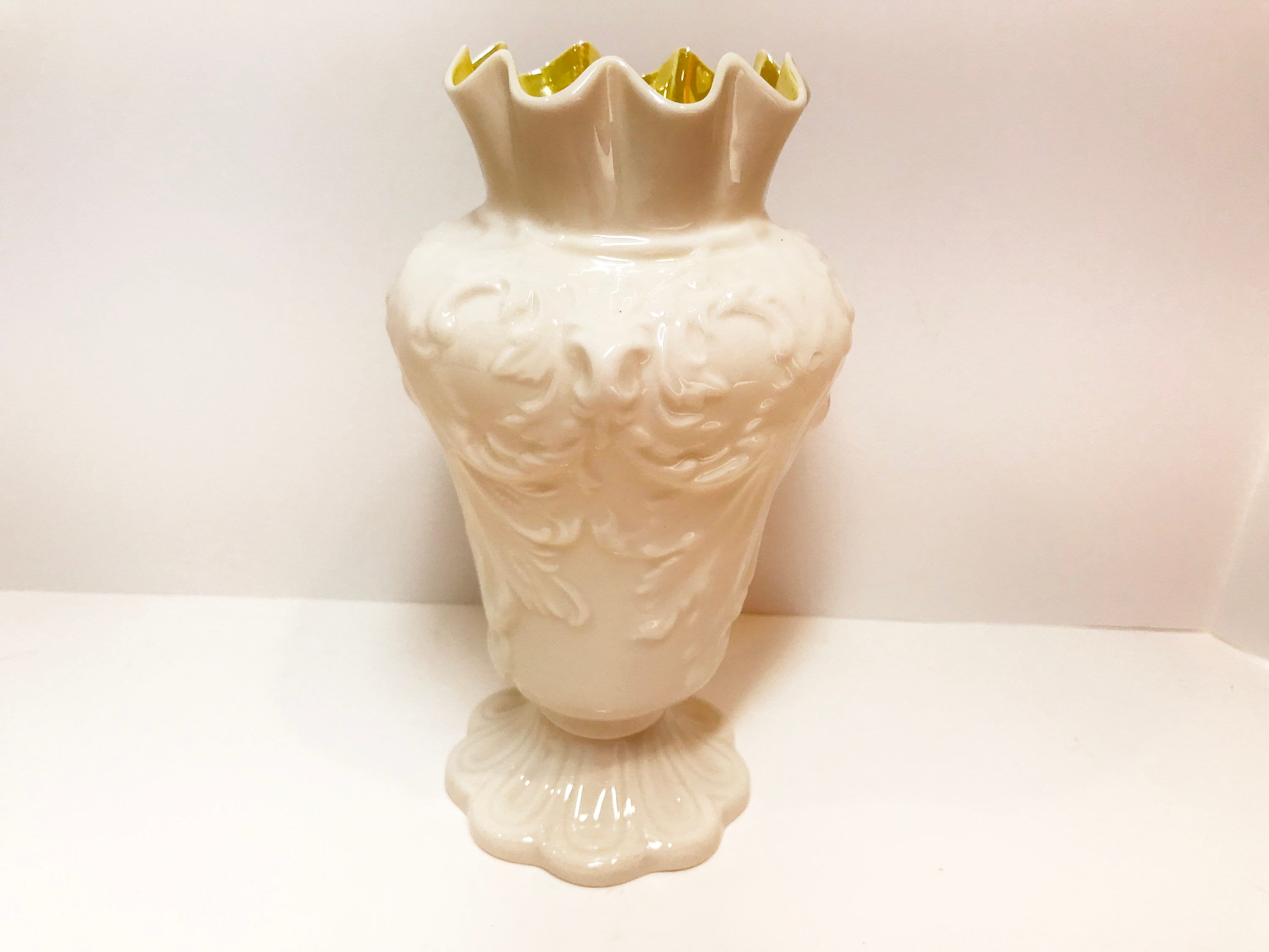 Belleek Vase, Rathmore Vase, Irish Vase, Belleek China, Irish Porcelain