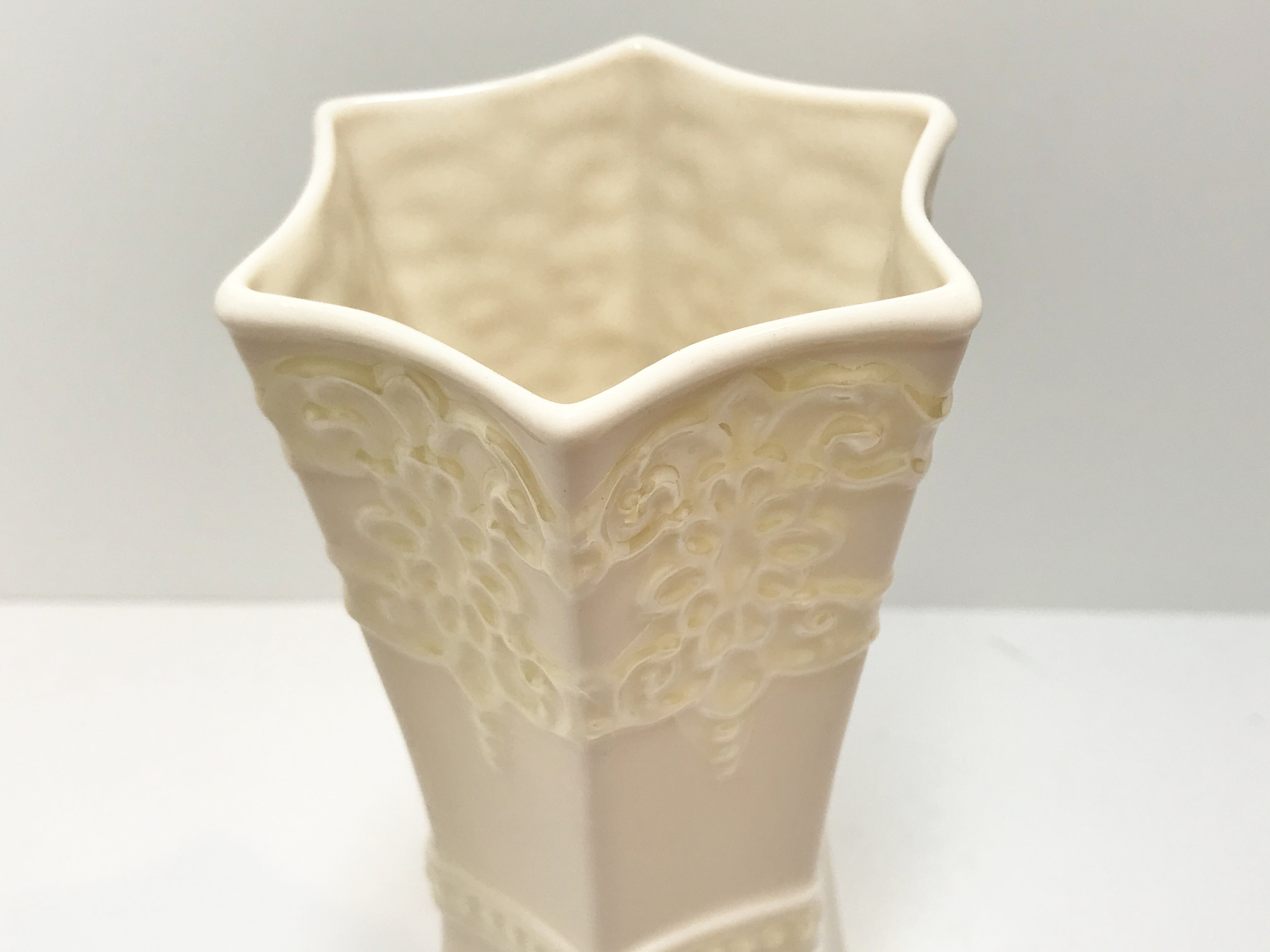 Reserved for SR, Belleek Vase, Belleek China, Irish Porcelain, Made in