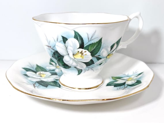 Royal Albert Teacup and Saucer, Floral Teacup, Vintage Teacup, Anniversary Gift, Gift for Her, Housewarming Gift, Gift for Friend