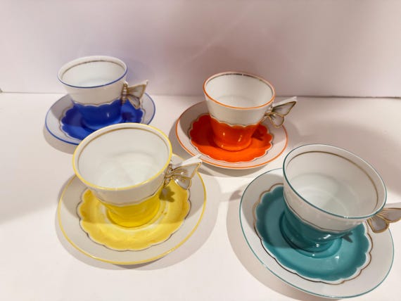 Demitasse Cups: Set of Four