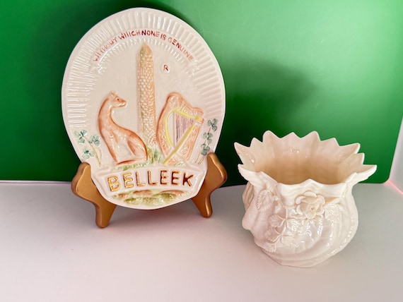 Belleek China, Irish Porcelain Cache