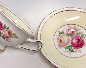 Royal Albert Teacup, Vintage Teacups Antique, Floral Royal Albert Cups, Antique Tea Cups Vintage, Pink Floral Teacups, Avon Shape Teacup