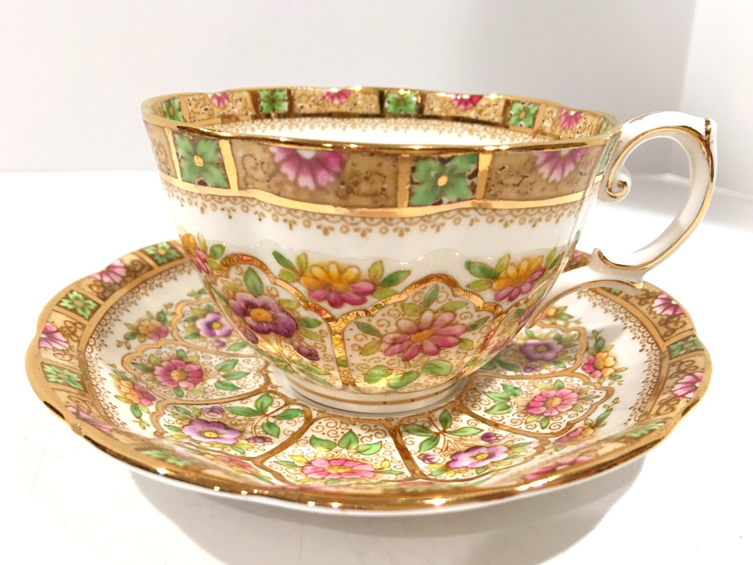 Royal Albert Tea Cup and Saucer Antique Tea Cups Antique Etsy