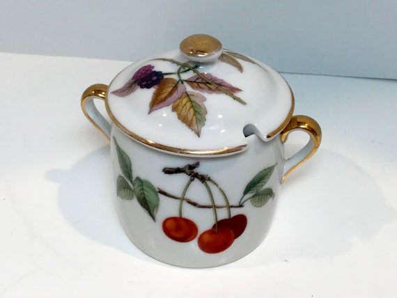Royal Worcester Marmalade Jar , Marmalade Container , Royal Worcester , Jam Jar , Berry Jar ,   Housewarming Gift , Hostess Gift for Her
