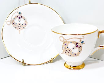 ロイヤルタラ アイリッシュ ボーンチャイナ ティーカップ＆ソーサー