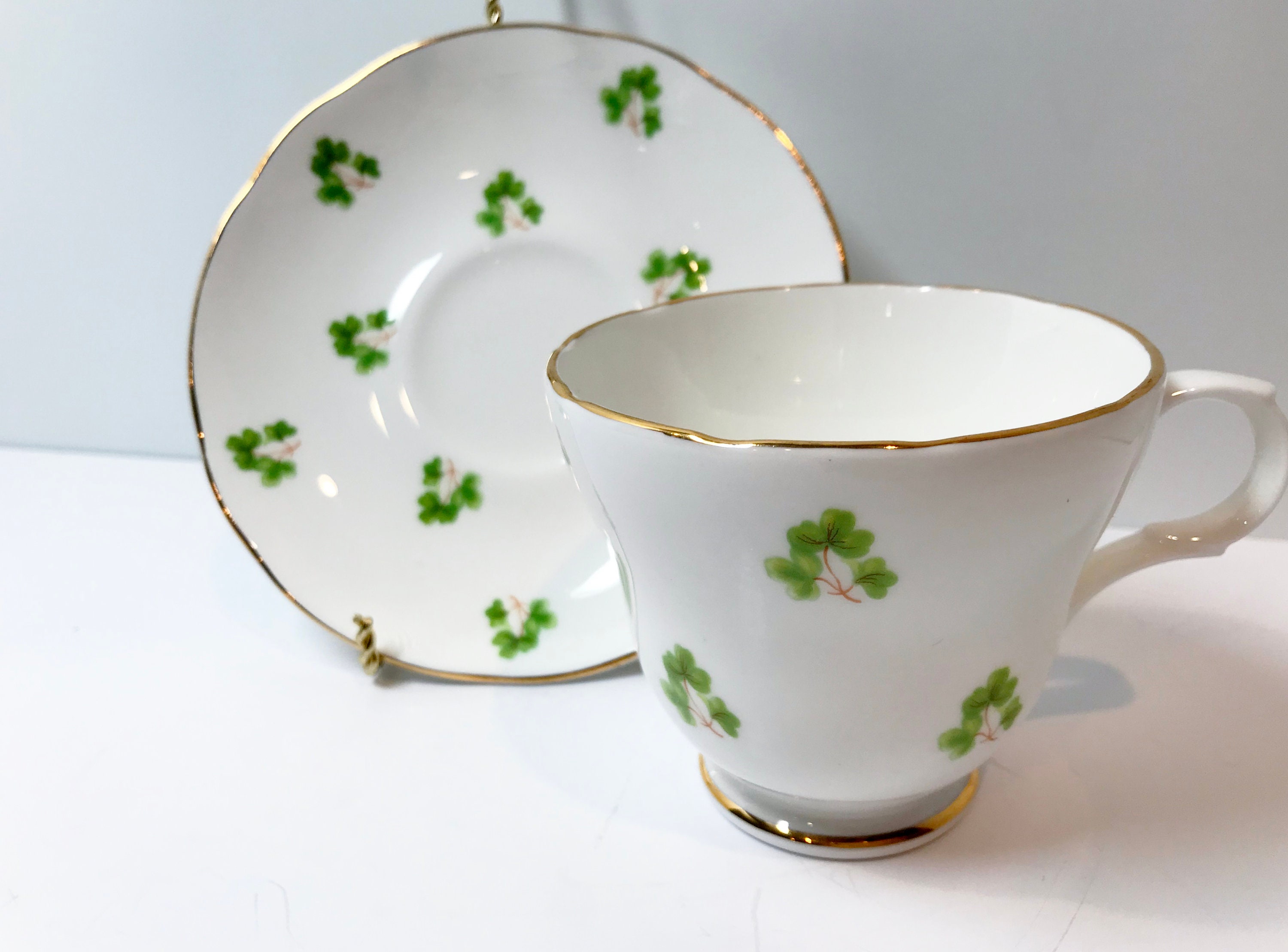 Reserved for SR, Crown Trent Tea Cup and Saucer, Irish Tea Cup, Irish