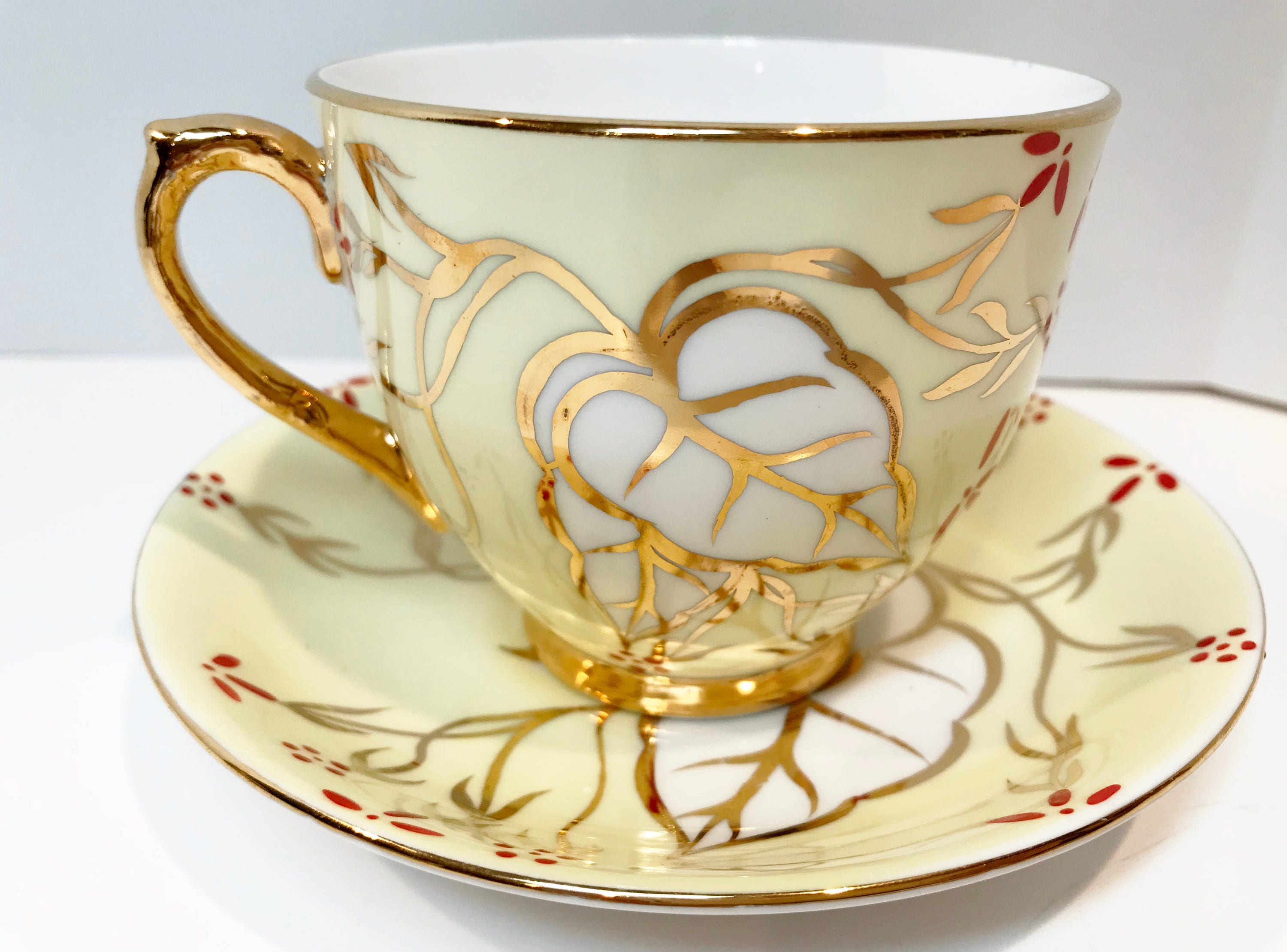 Royal Tara Tea Cup and Saucer, Irish Bone China Cup and Saucer, Irish