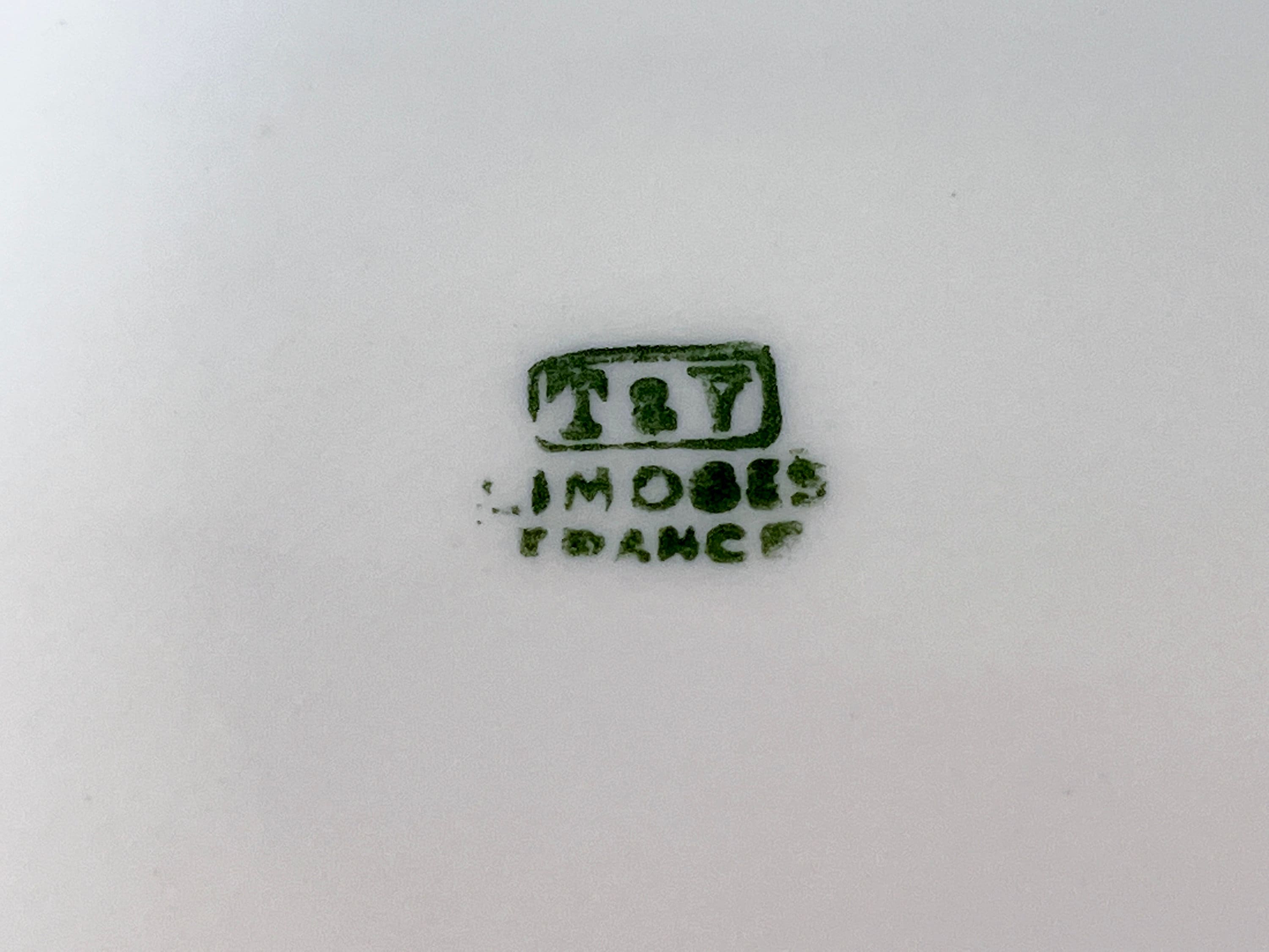 T and V Limoges Plate, Antique Limoges, Tressemans Vogt Limoges, Hand