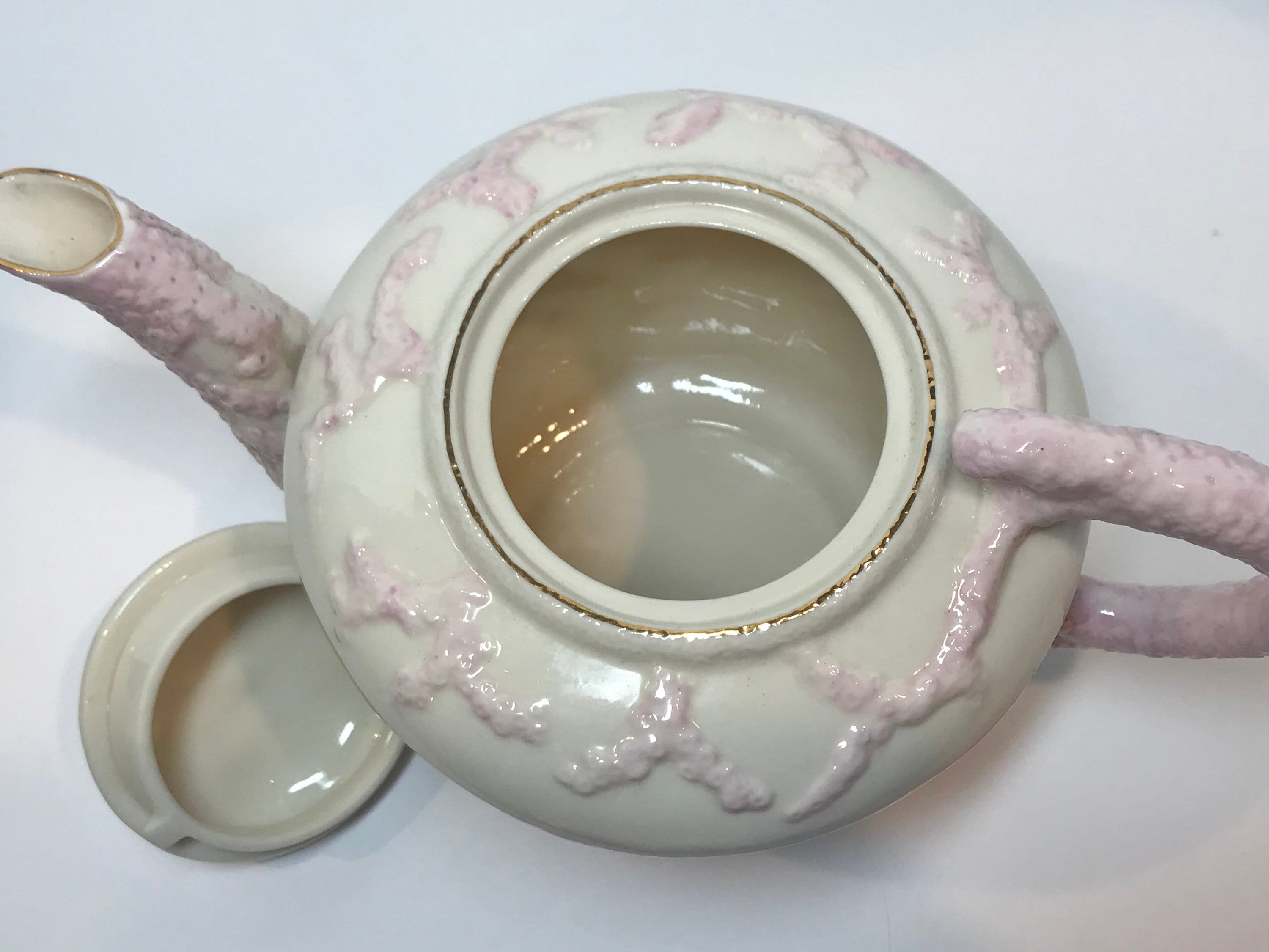 Reserved for SR, New Shell Teapot, Belleek Teapot, Irish Teapot