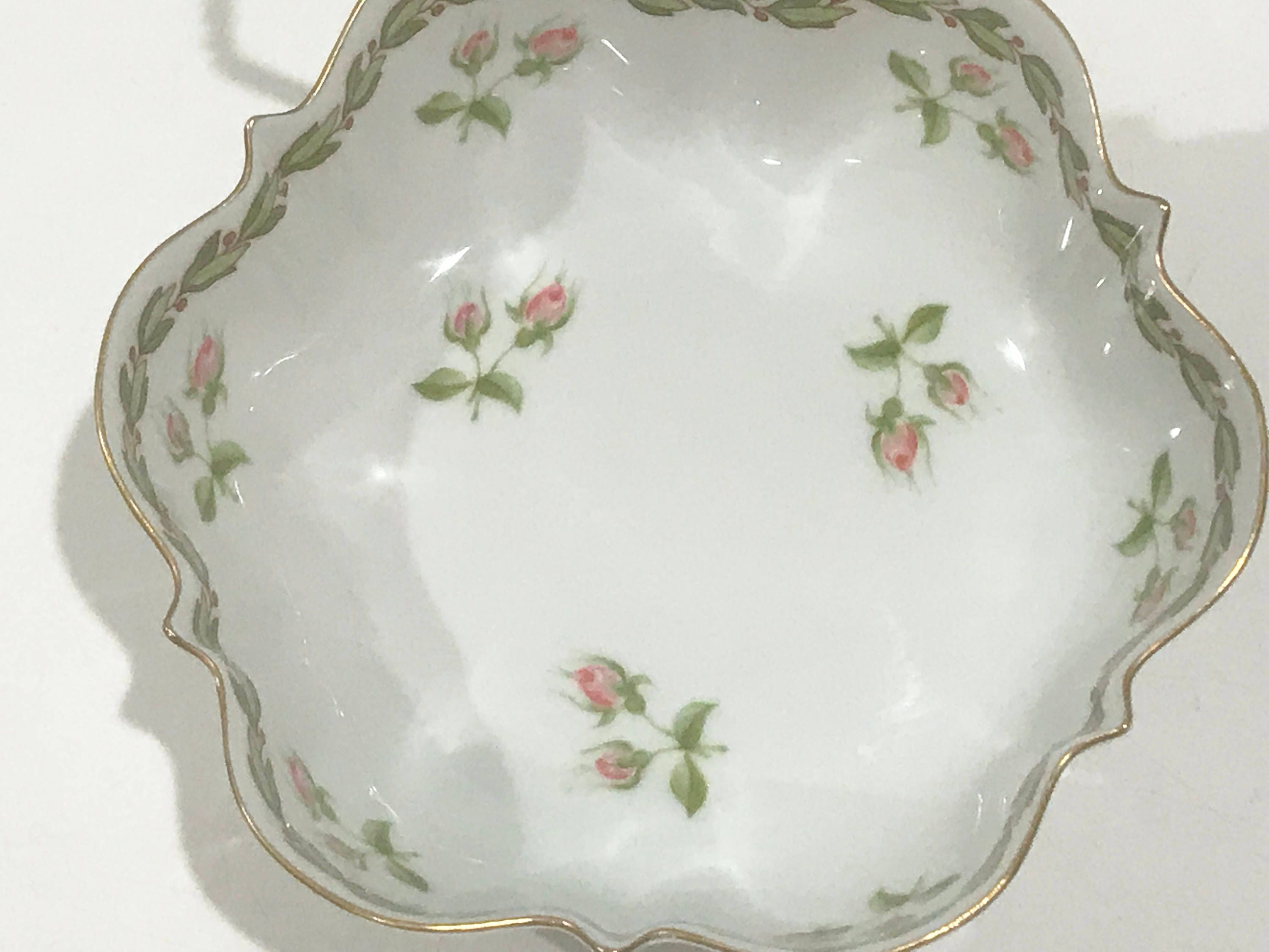 Limoges Bowl, Atelier du Tabalou, Artist Signed Limoges