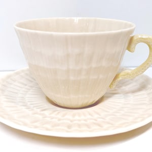 Limpet Belleek Teacup, Belleek China, Belleek Limpet Ware, Irish Teacup, Housewarming Gifts for Her, Anniversary Gift