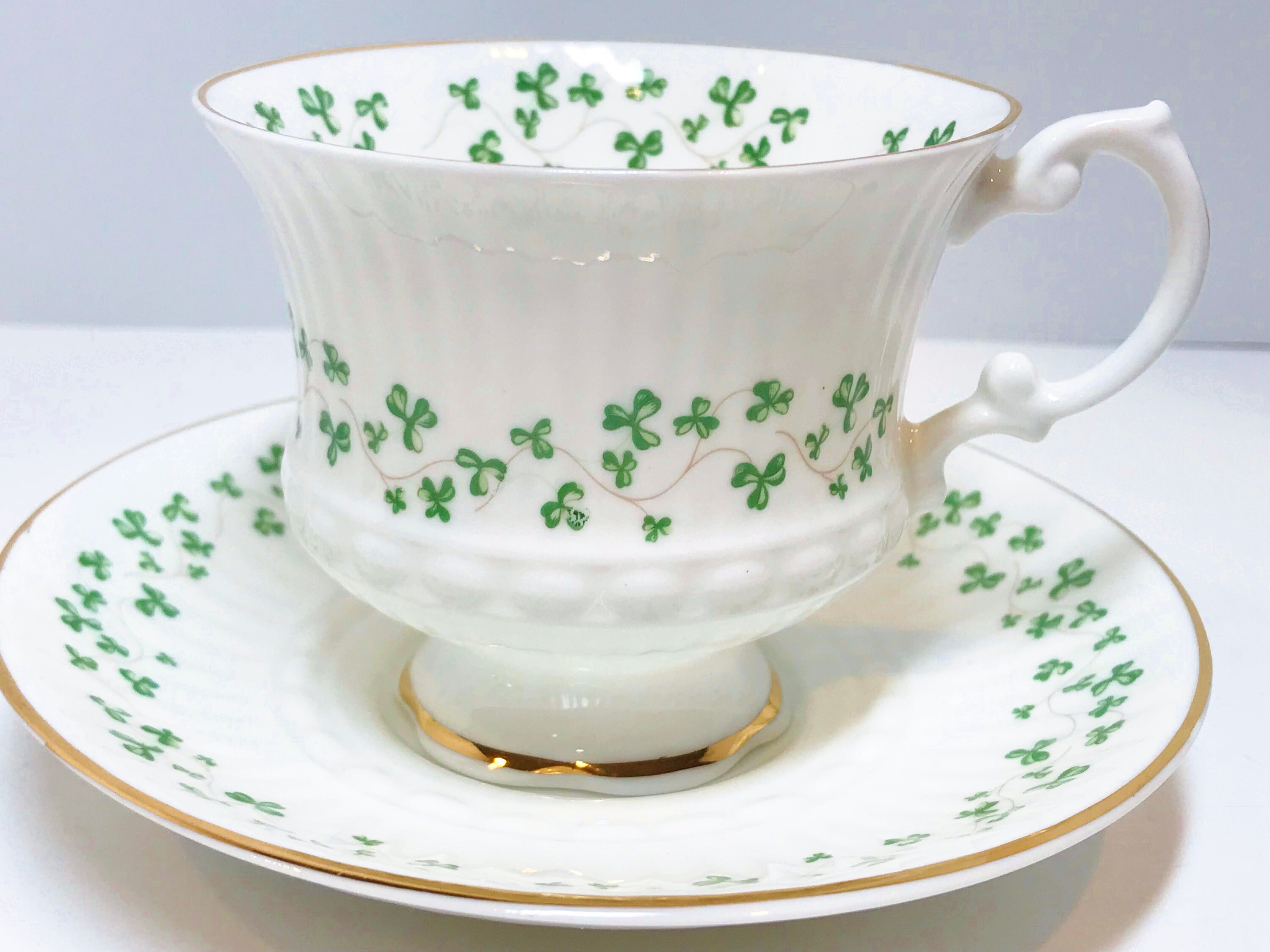 Reserved for SR, Royal Tara Tea Cup and Saucer, Tea Set, Irish Tea Cup