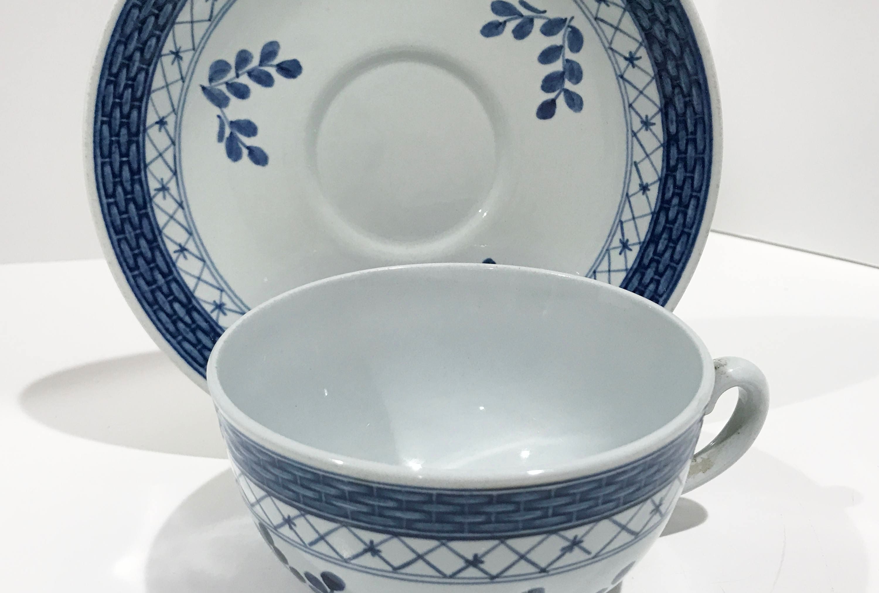 Sold Separately , Royal Copenhagen Cup and Saucer , Tranquebar Blue
