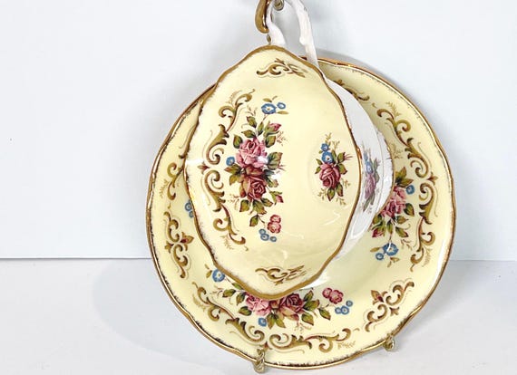 Paragon Teacup, Floral Teacup, Antique Teacup, Gift for Her, Gift for Friend, Tapestry Pattern, Anniversary Gift, Housewarming Gift