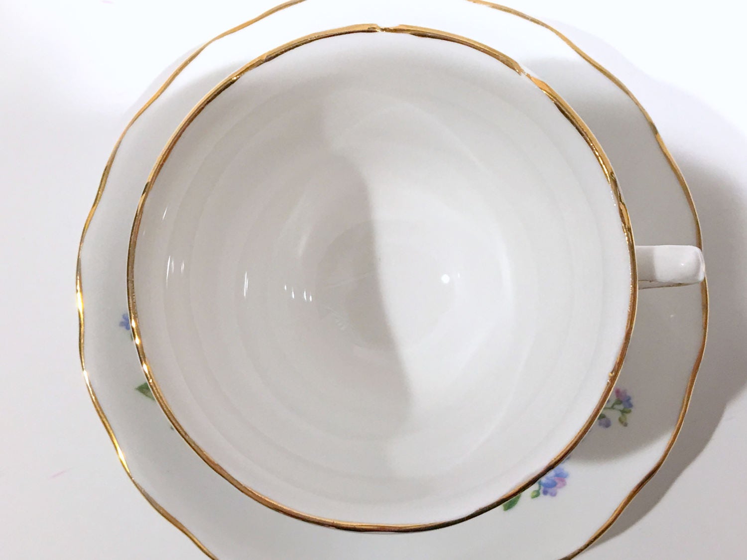 Me Knot Tea Cup and Saucer, Royal Vale Bone China Tea Cups