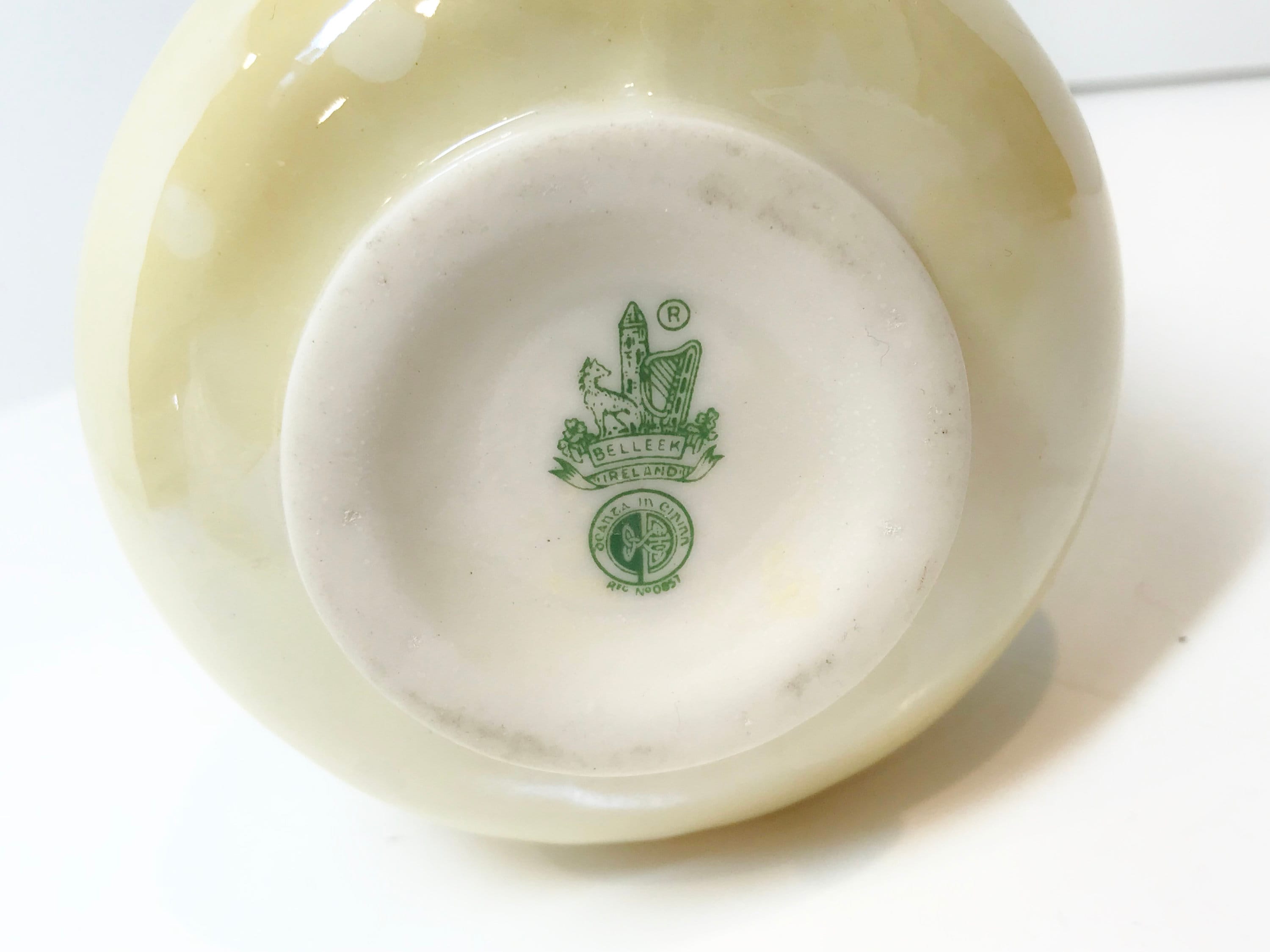 Belleek Vase, Belleek Moore Vase, Belleek China, Irish Porcelain, Made