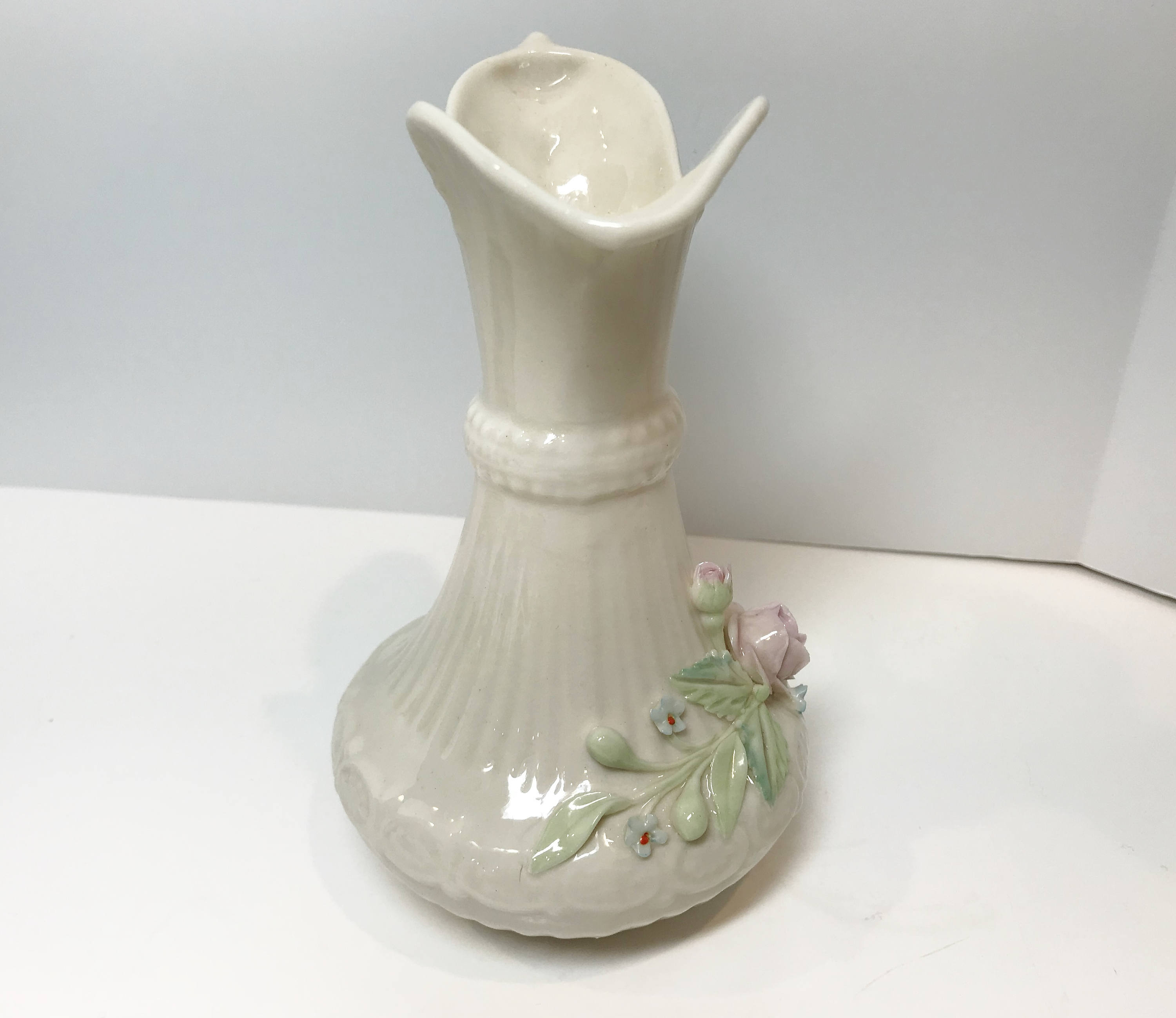 Sold, Reserved for SR, Belleek Aberdeen Vase, Belleek Pitcher, Belleek