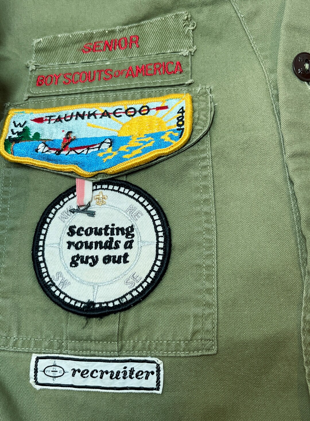 Boy Scout Uniform Circa 1964 Boy Scout Shirt Boy Scout Pants