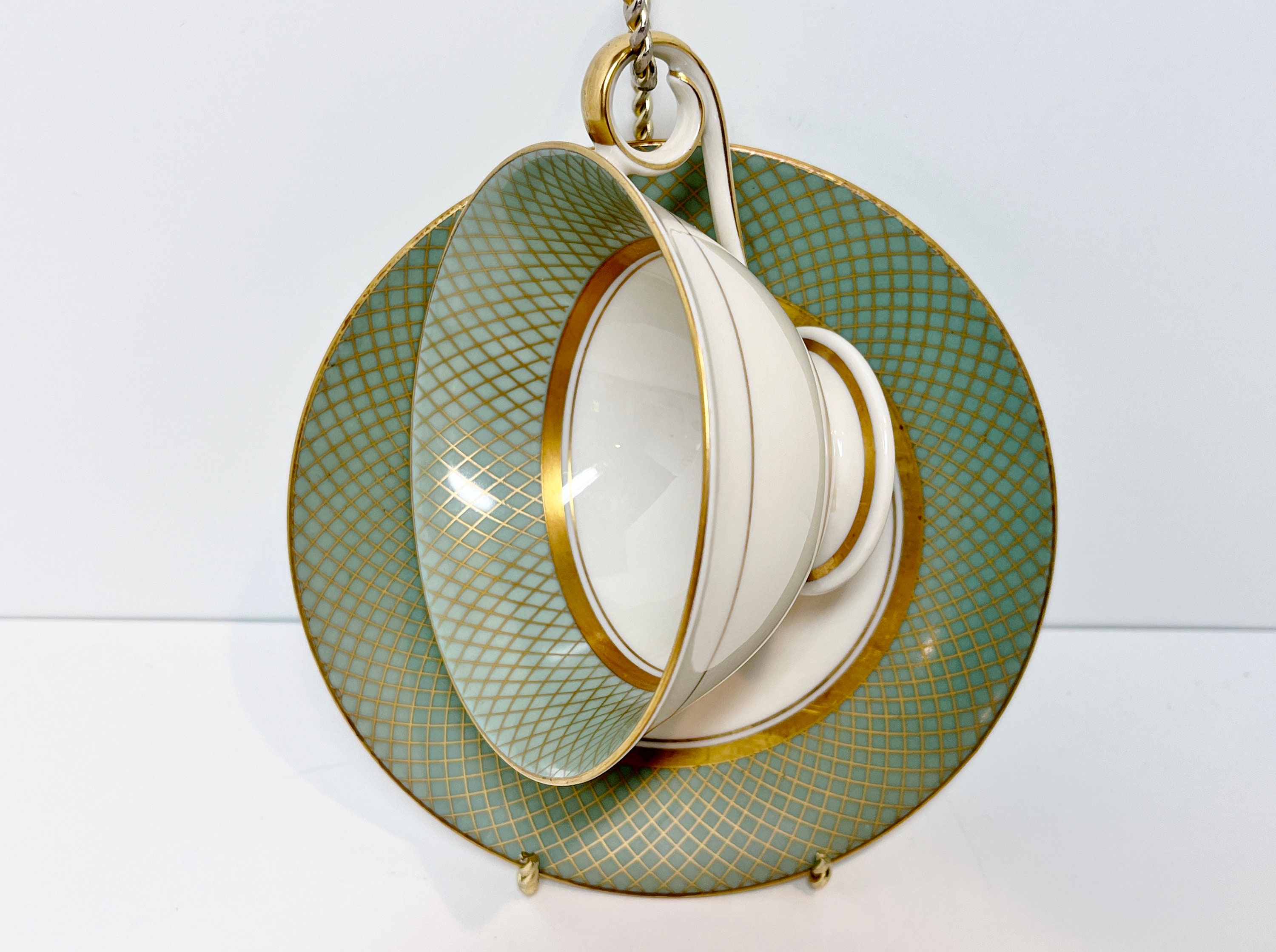 Seltmann Bavarian Teacup and Saucer, Bavarian Teacup, German Teacup