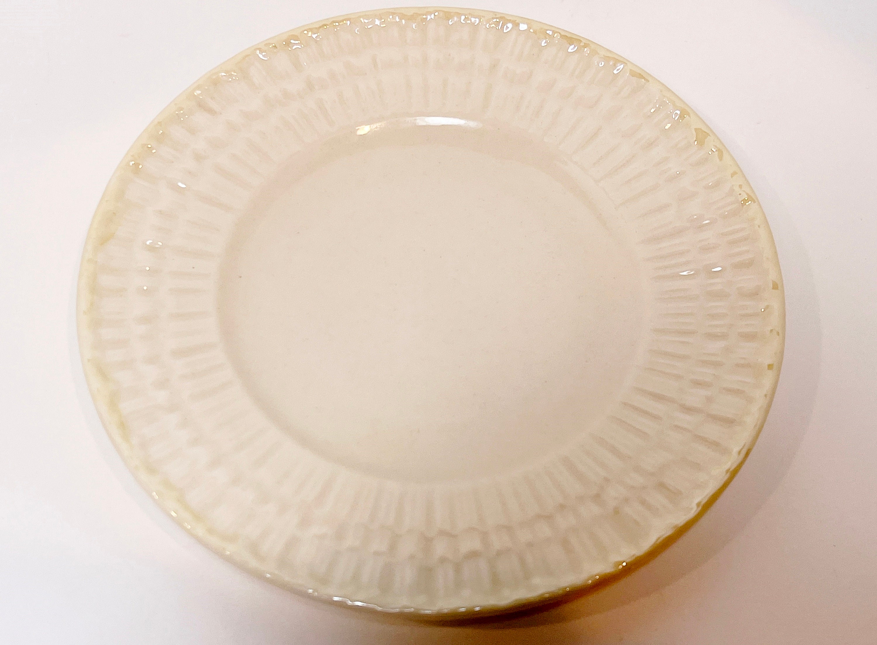 Limpet Plate, Belleek Plate, 6.5 inch Plate, Belleek Porcelain. Belleek