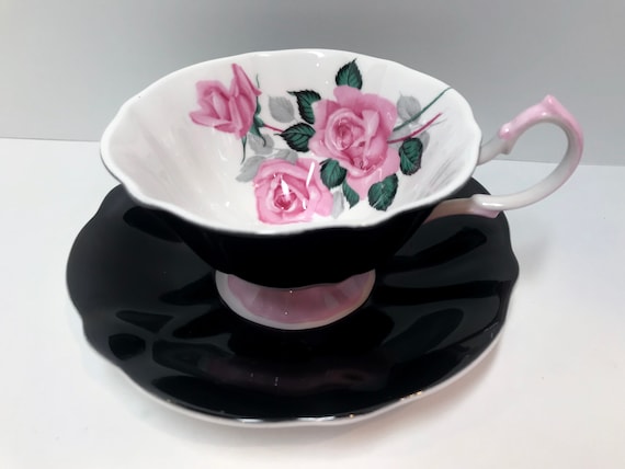 Pink Rose Teacup, Queen Anne Fine Bone China, Antique Tea Cups Vintage, English Bone China Tea Cups, Floral Tea Cups, Black Tea Cups