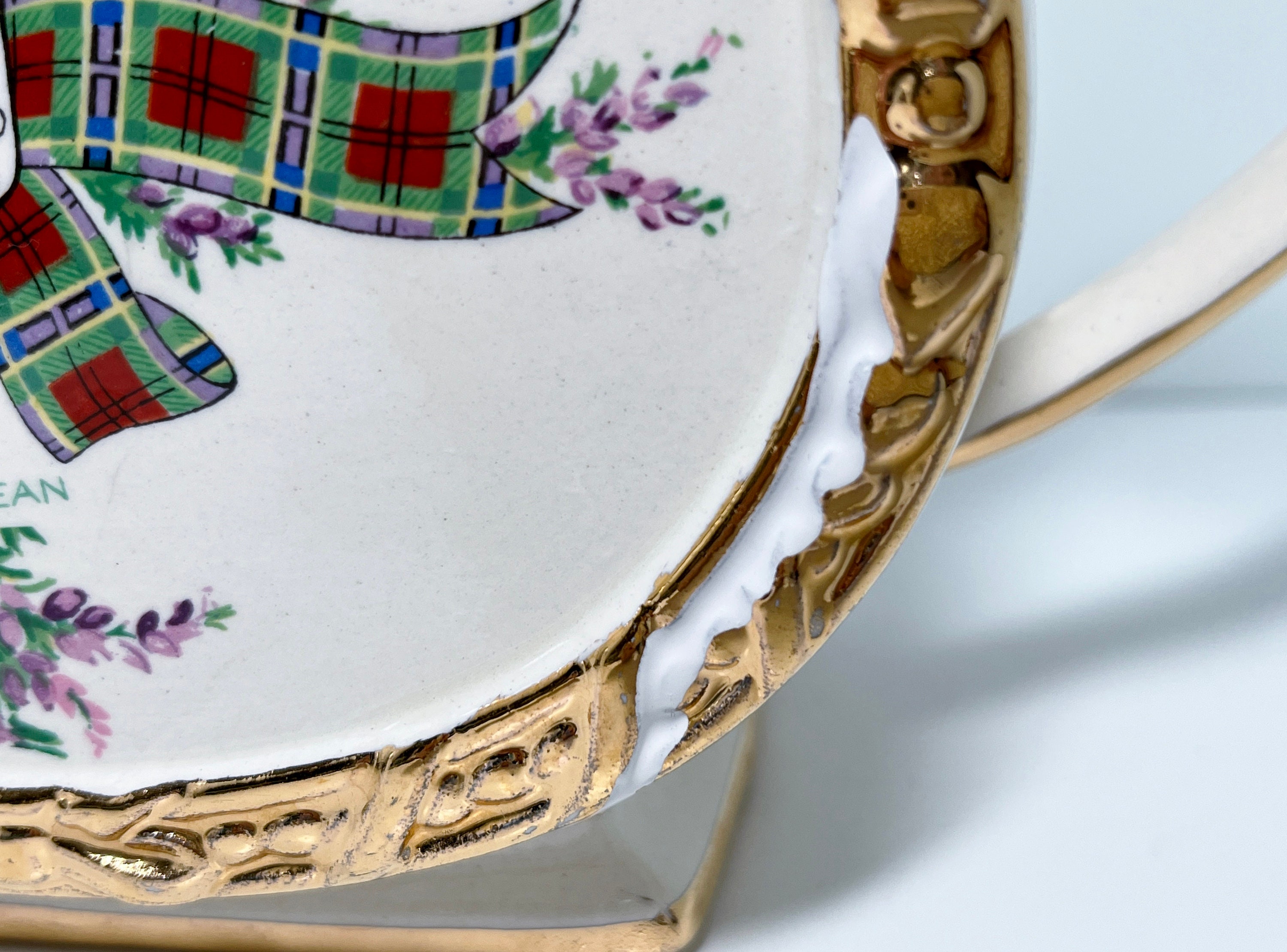 MacLean Clan Teapot, Sadler Teapot, Scottish Teapot, Scotland Teapots