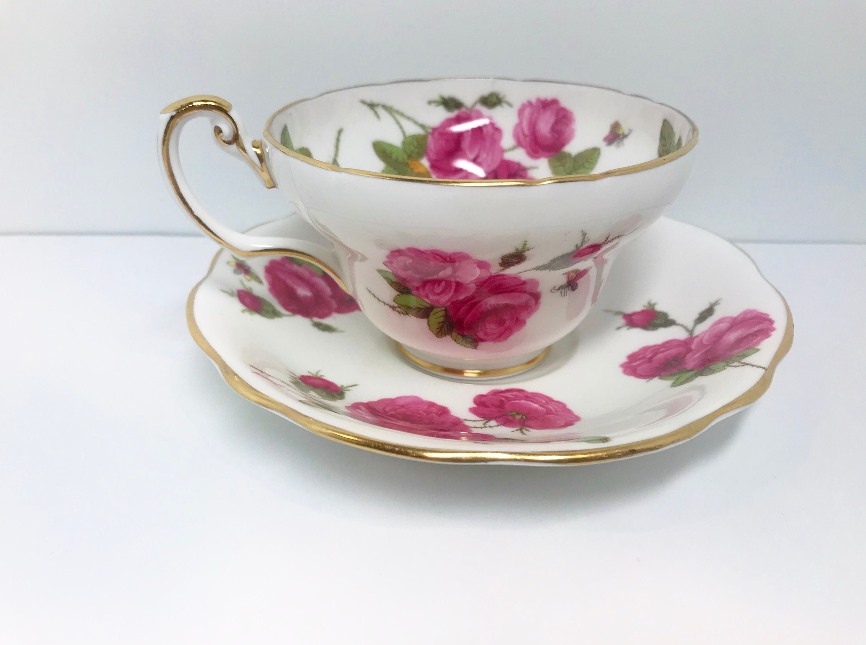 Teacup Full of Roses by Sharon Bell Mathis batbap