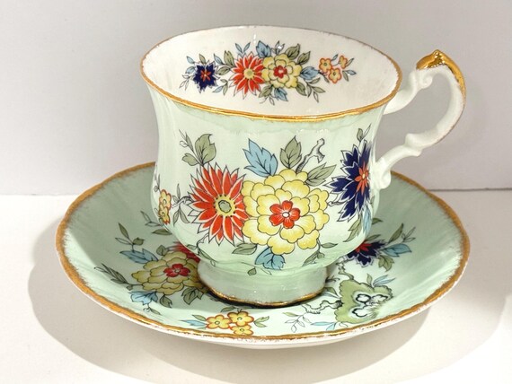 Paragon Teacup & Saucer: Oriental Series