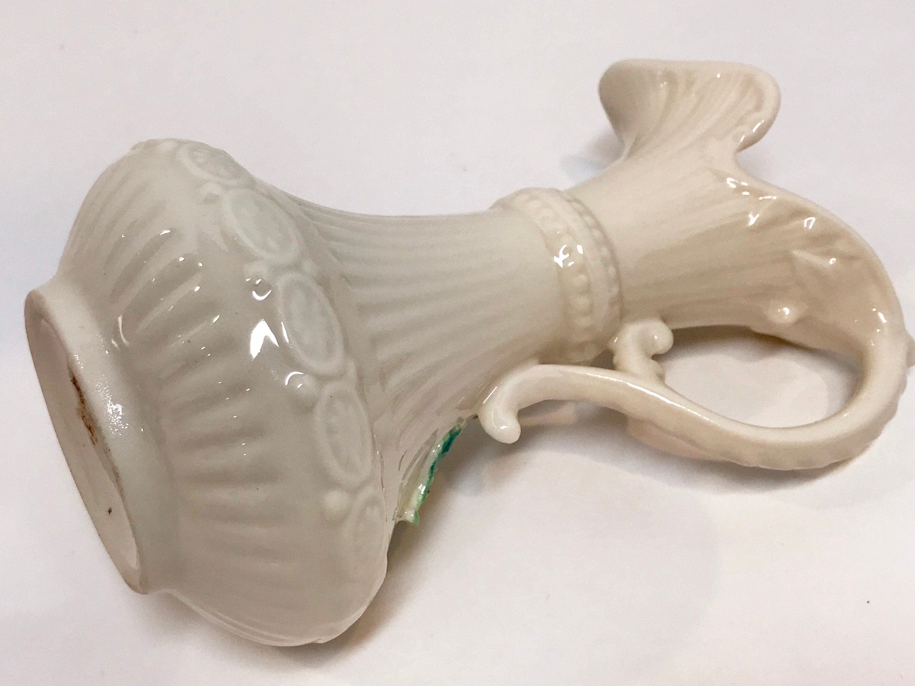 Belleek Aberdeen Vase, Belleek Pitcher, Belleek China, Made in Ireland