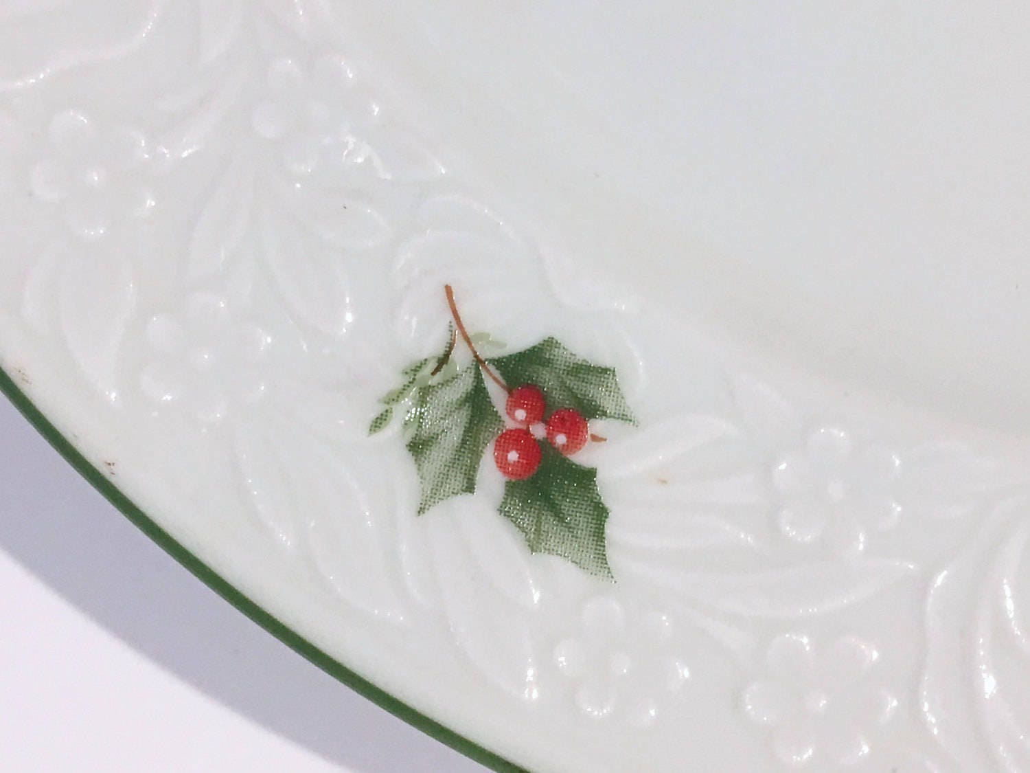 Christmas Tree Plate, Schumann Bavarian China, Bone China, Holiday