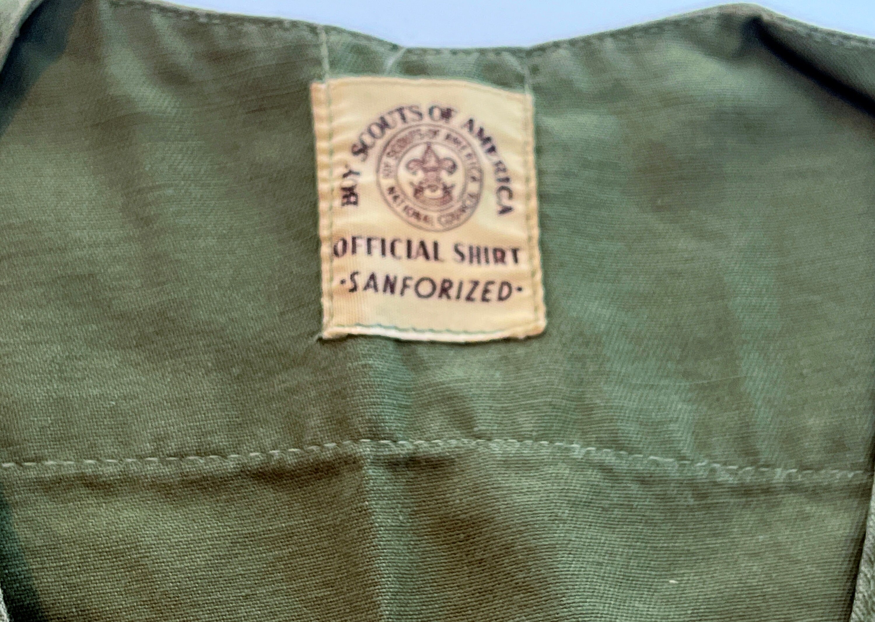 Boy Scout Uniform circa 1964 Boy Scout Shirt Boy Scout Pants Collectible Boy Scout Clothes