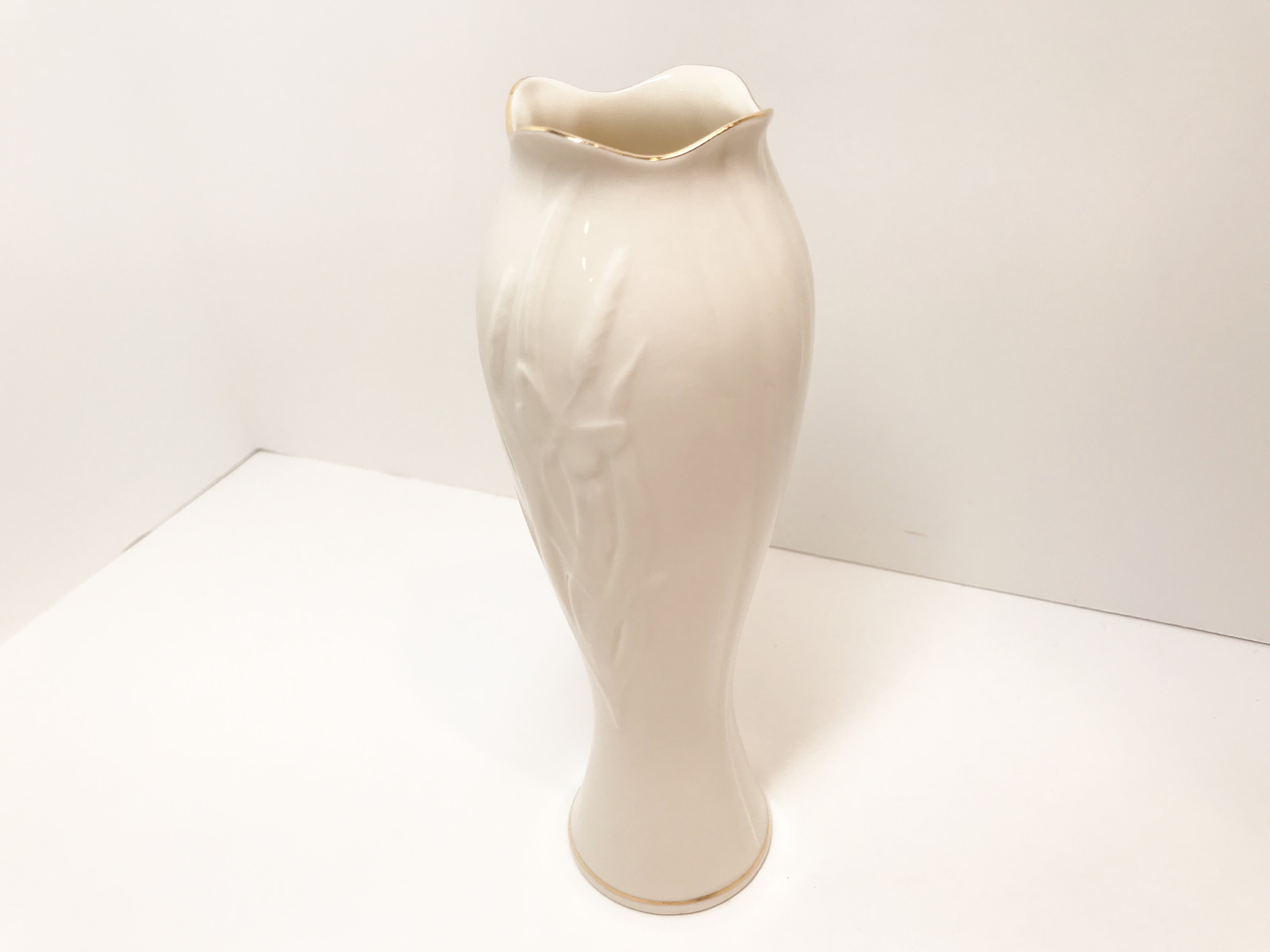 Reserved for SR, Belleek Butterfly Vase, Irish Vase, Belleek China