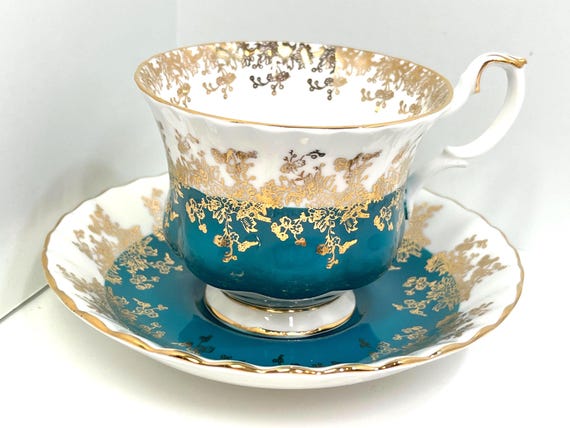 Royal Albert Teacup, Regal Series, Housewarming Gift, Anniversary Gift, Gift for Him, Gift for Friend, Gift for Her, Tea Party