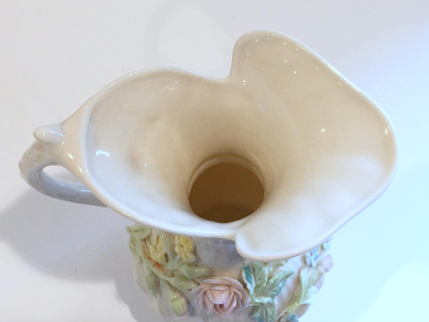 Sold, Reserved for SR, Belleek Ewer, Belleek Pitcher, Belleek China