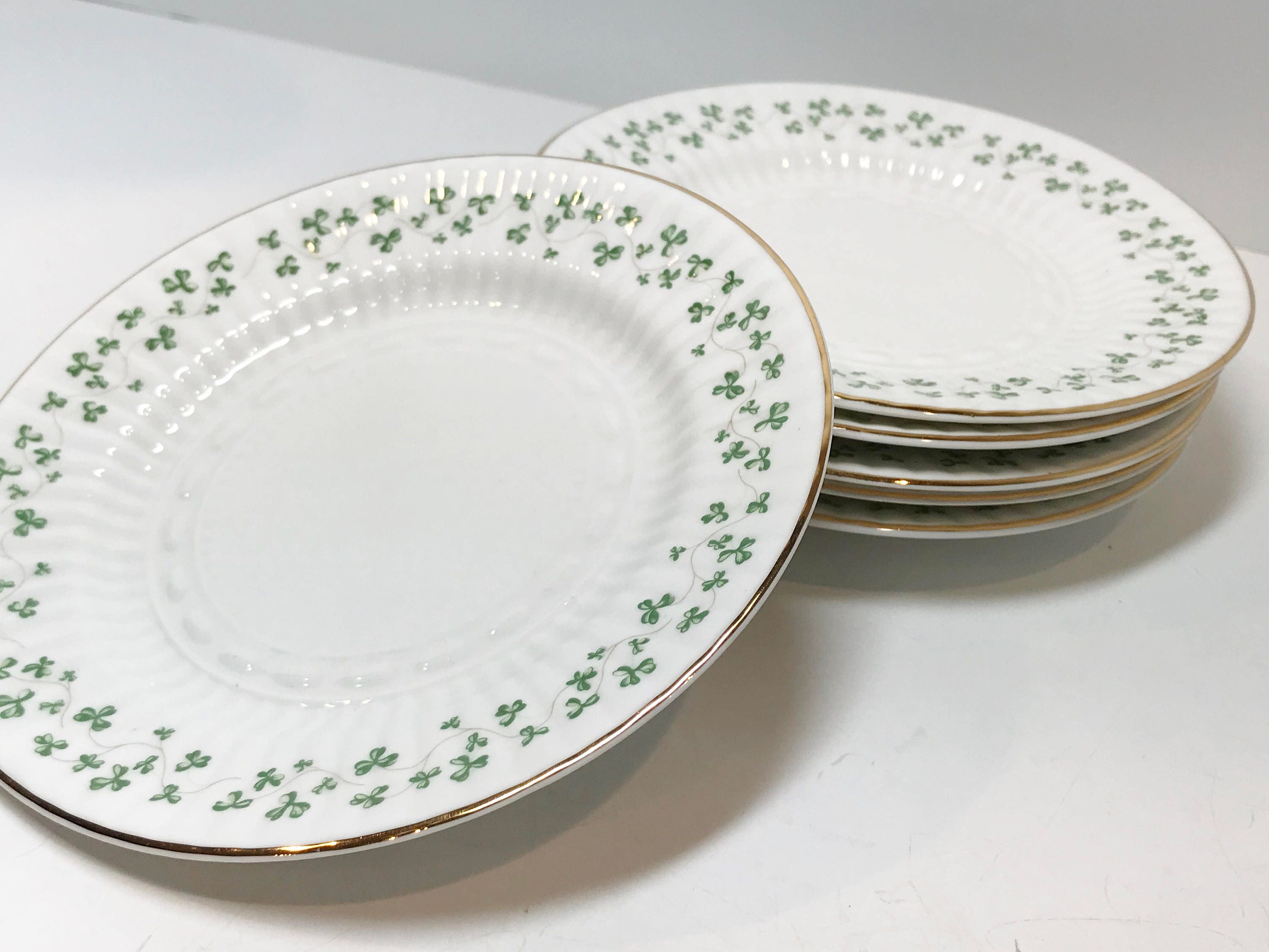 Reserved for SR, Royal Tara, Set of 6 Plates, Irish Plates, Ireland