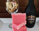 Wine Soap Bar | Merlot-Cabernet Blend Handmade Cold Process Soap | Wine Lovers Gift | Hostess Gift | FREE SHIPPING