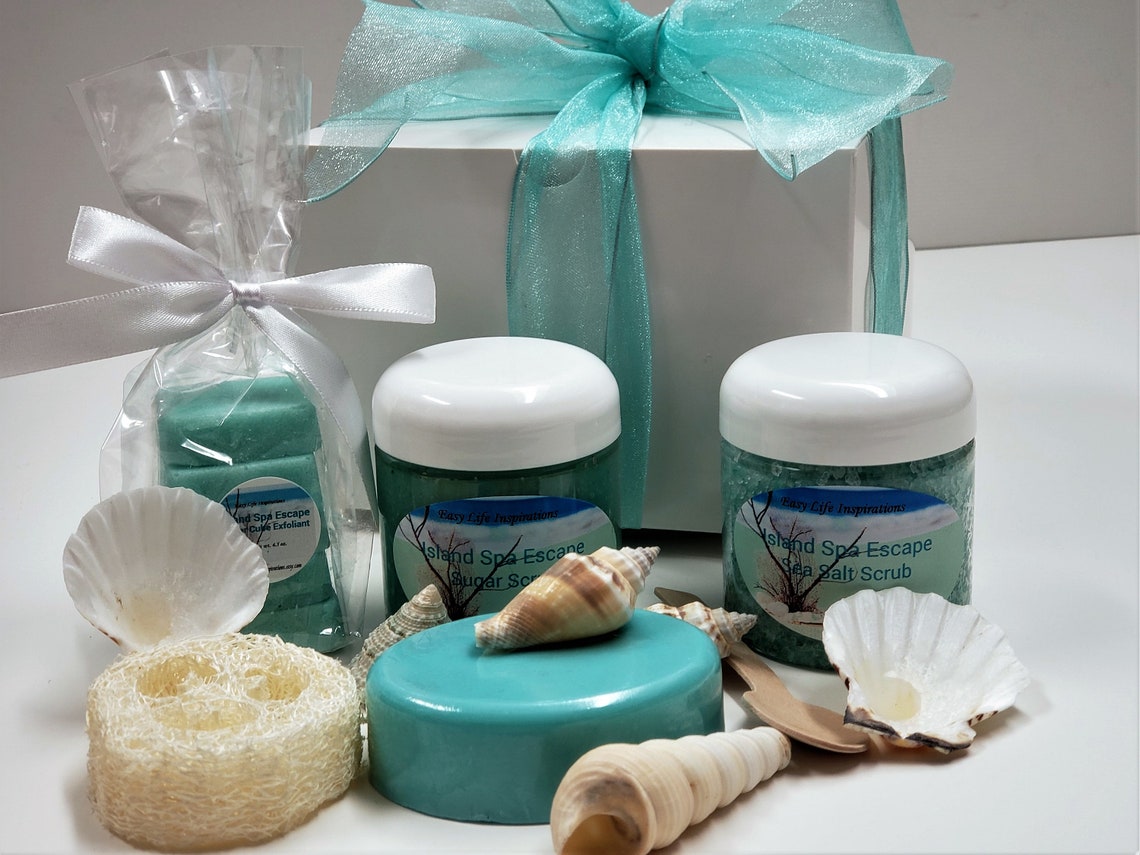 Ensemble cadeau spa Paniercadeau Island Spa Relax Spa Etsy