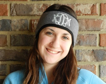 Monogrammed Ear Warmer