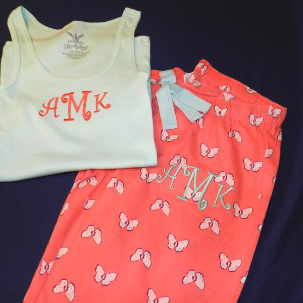 Monogrammed Bottoms